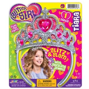 Glitter Girl Tiara Crown NIB